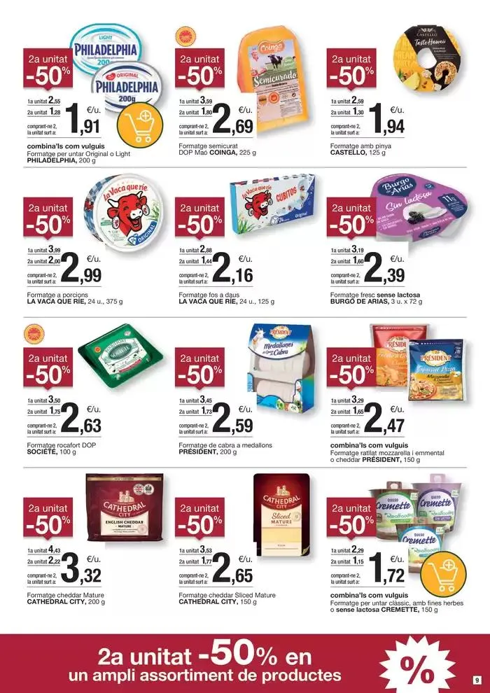 Preus vàlids del 13 al 26 de maig - 9