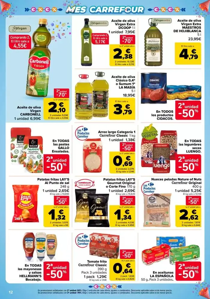 Catálogo de 50% QUE VUELVE + 2ªUD. AL -50% 13 de mayo al 26 de mayo 2025 - Página 12