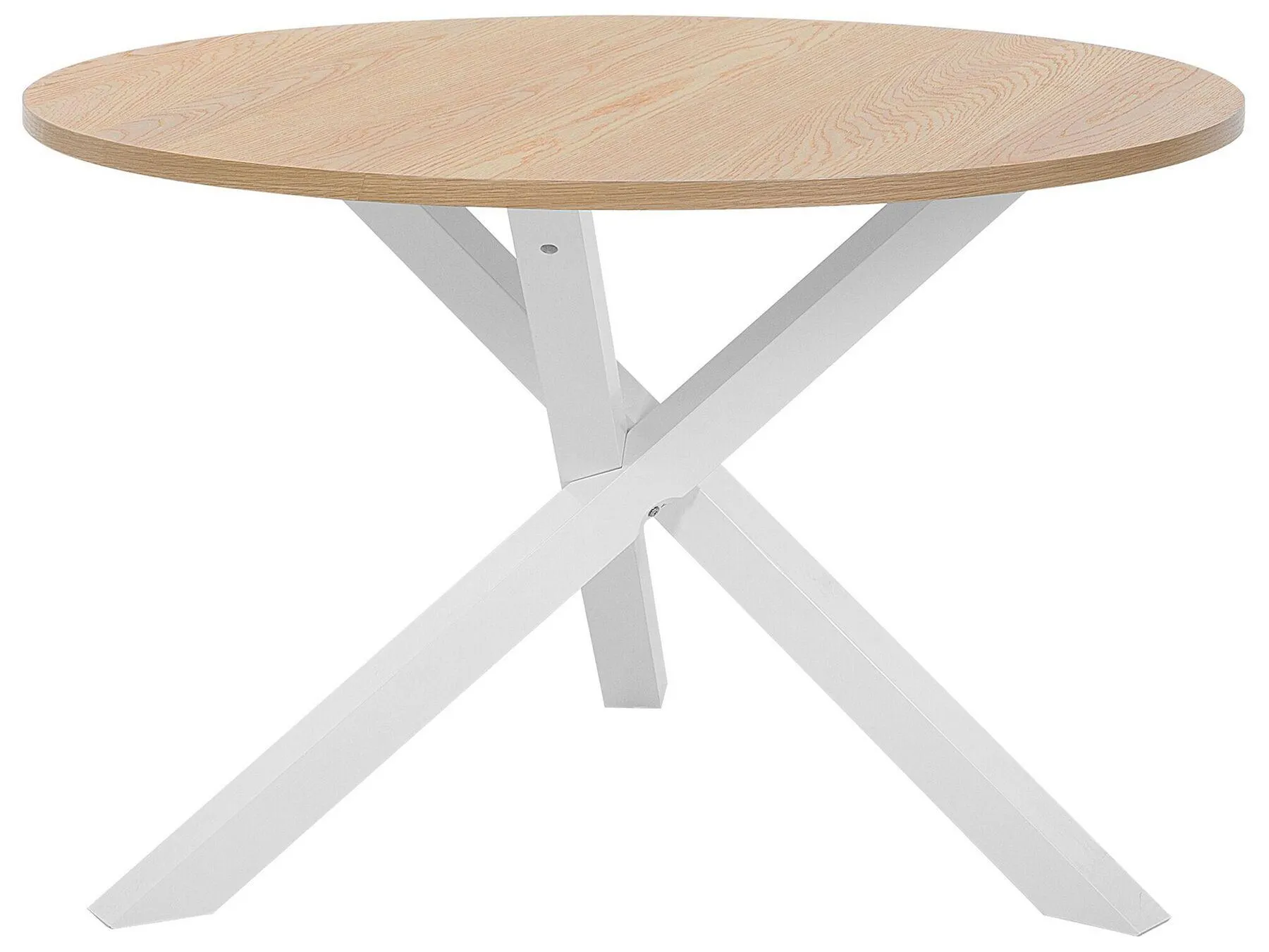 Mesa de comedor JACKSONVILLE Marrón claro 120 cm 120 cm