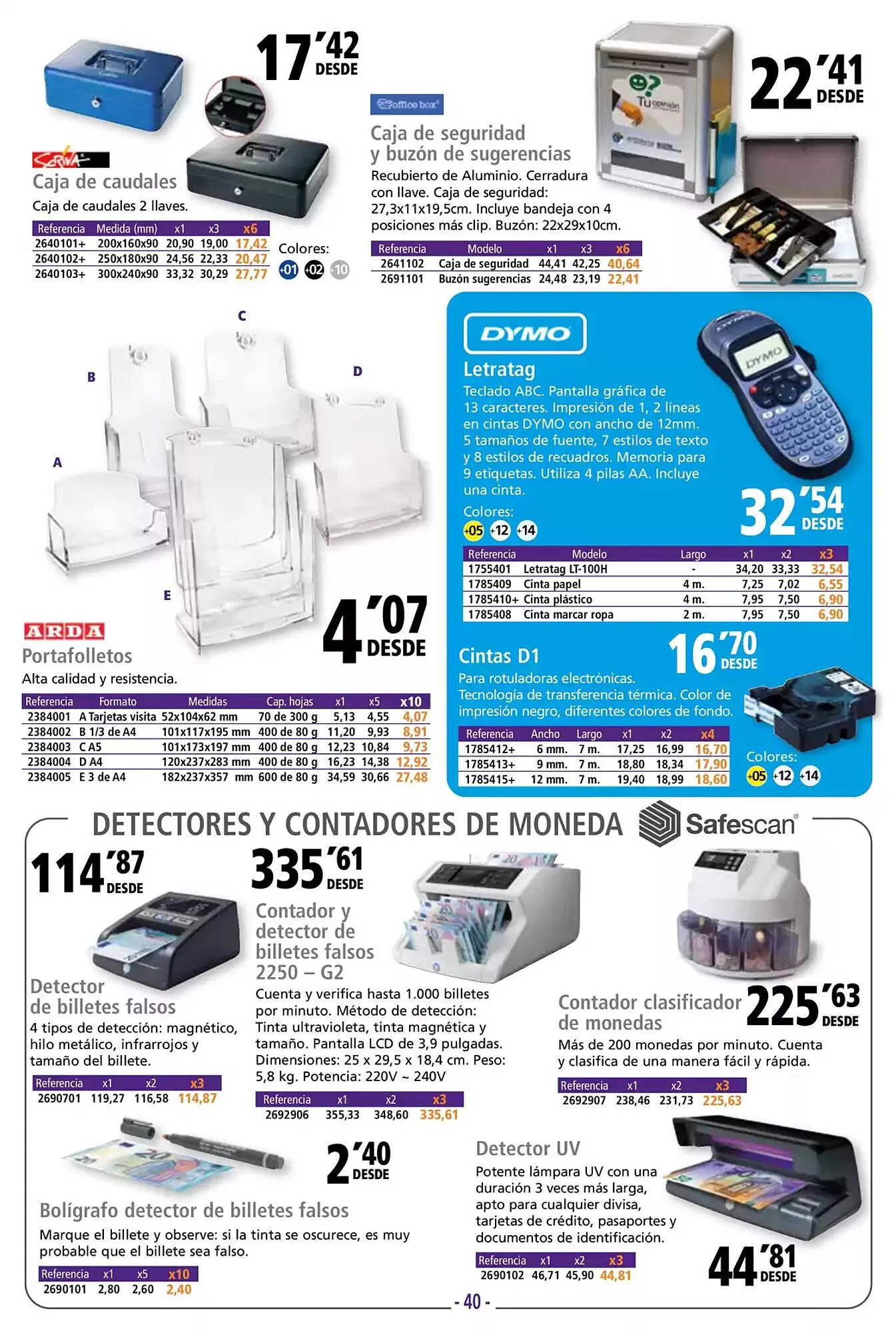 Catálogo de Folleto Folder 8 de mayo al 10 de octubre 2025 - Página 40