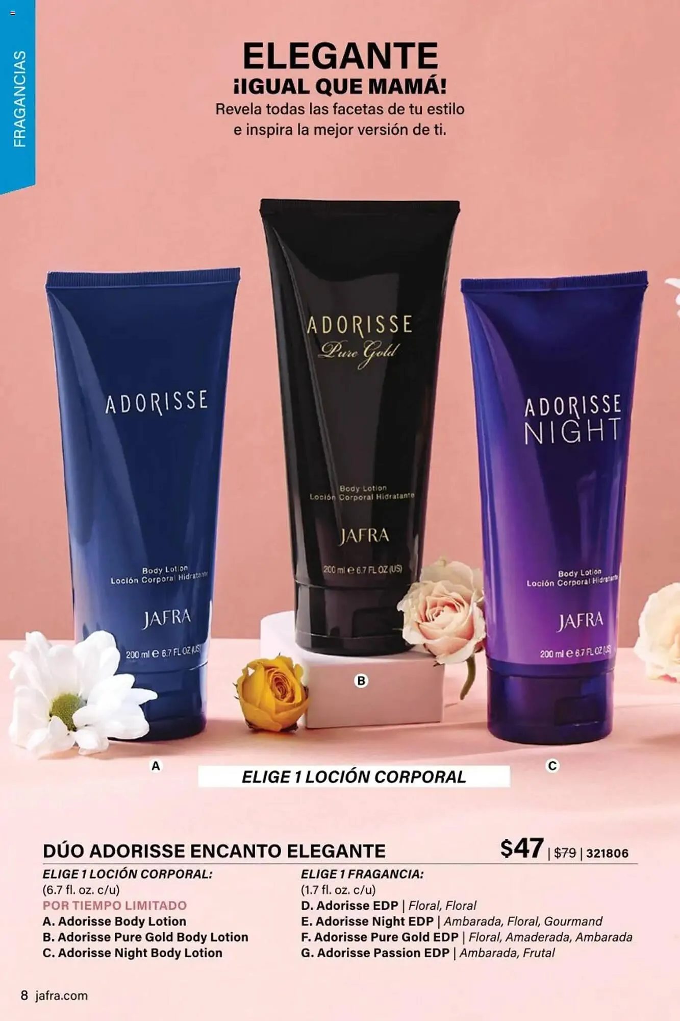 Catálogo de Folleto JAFRA 1 de abril al 30 de abril 2025 - Página 8