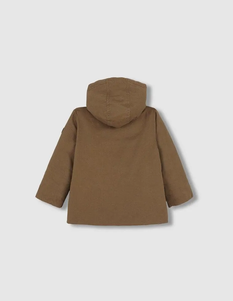 Parka Camel Oscuro