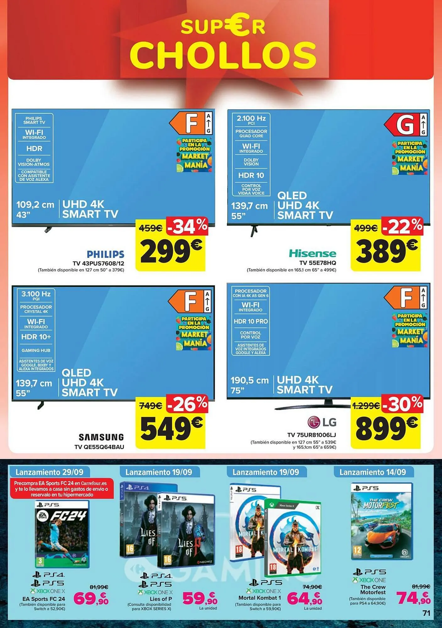 Catálogo de Folleto Carrefour 12 de septiembre al 25 de septiembre 2023 - Página 71