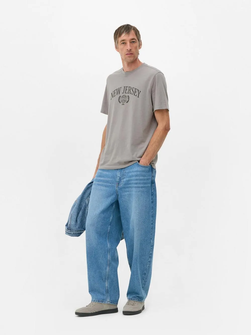 Camiseta de manga corta con logotipo «New Jersey»