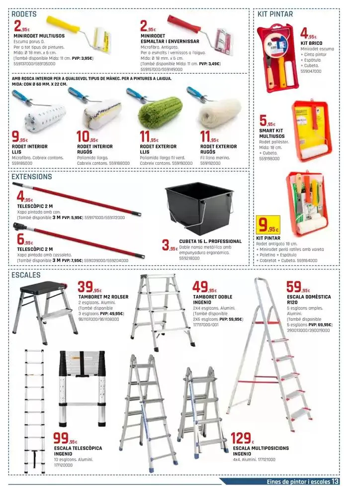 Catálogo de Especial Pintures 8 de mayo al 7 de julio 2025 - Página 13