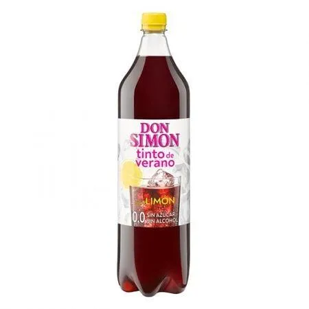 Tinto de verano sin alcohol Don Simón 1,5l limón
