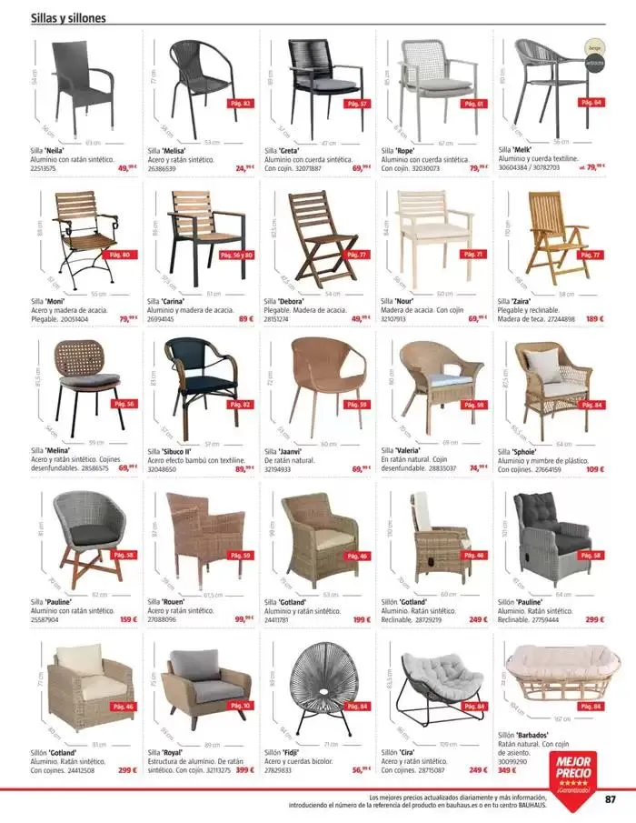 Catálogo de Bauhaus Verano 1 de junio al 31 de agosto 2025 - Página 87