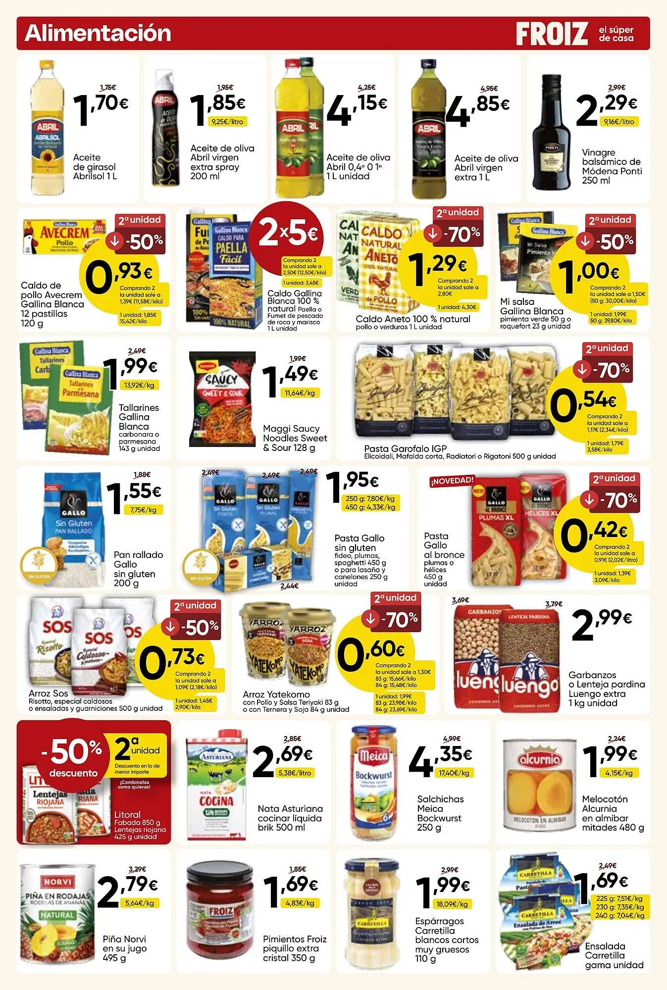 Catálogo de Folleto FROIZ 9 de abril al 27 de abril 2026 - Página 10