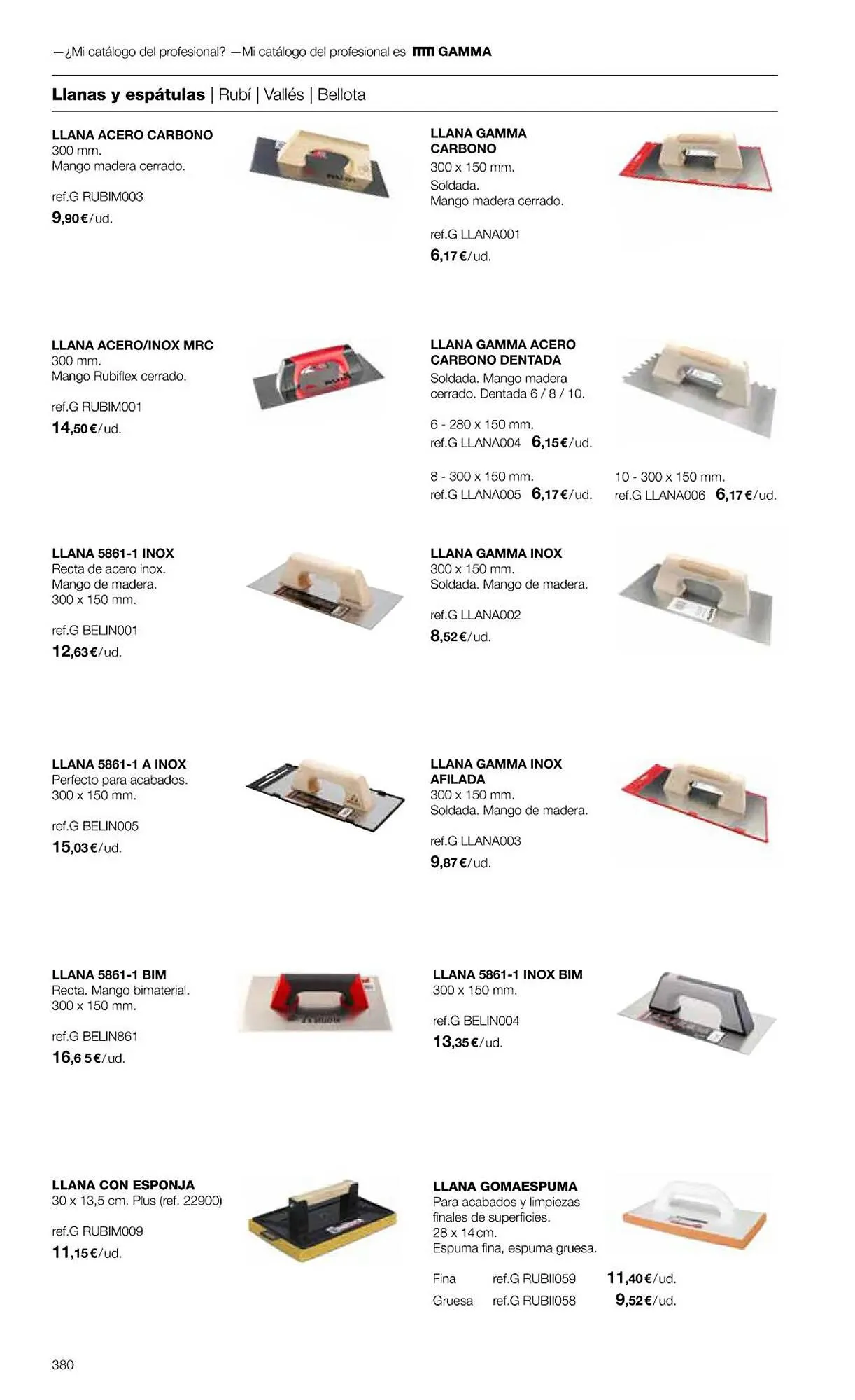 Catálogo de Folleto Grup Gamma 1 de febrero al 31 de diciembre 2023 - Página 382