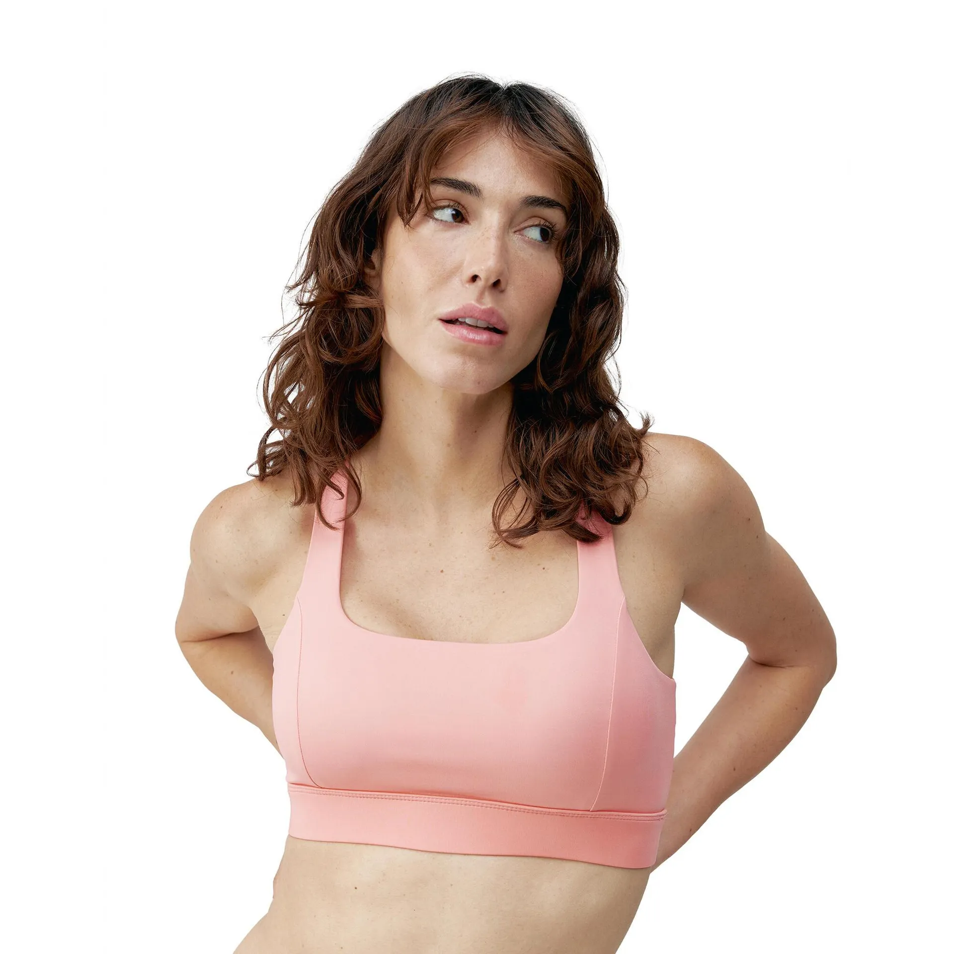 Pantalón corto de mujer Born Living Yoga Padma Rosa