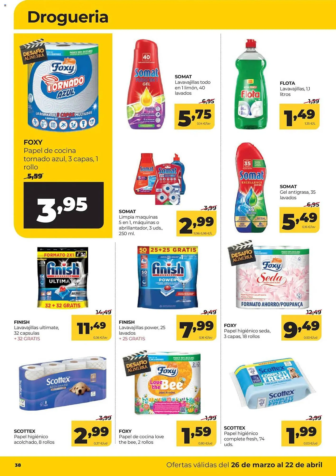 Catálogo de Folleto Alimerka 26 de marzo al 22 de abril 2026 - Página 40