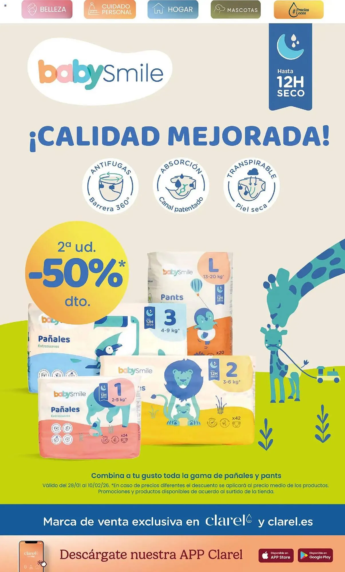 Catálogo de Folleto Clarel 28 de enero al 10 de febrero 2026 - Página 7