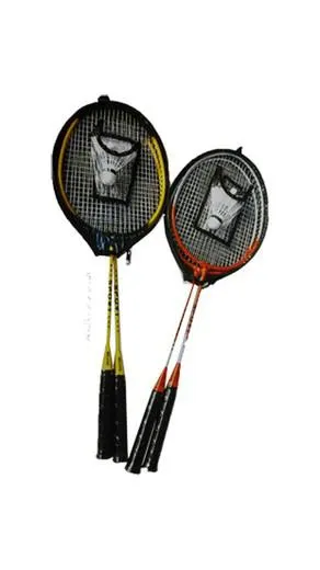 Juego badminton con funda