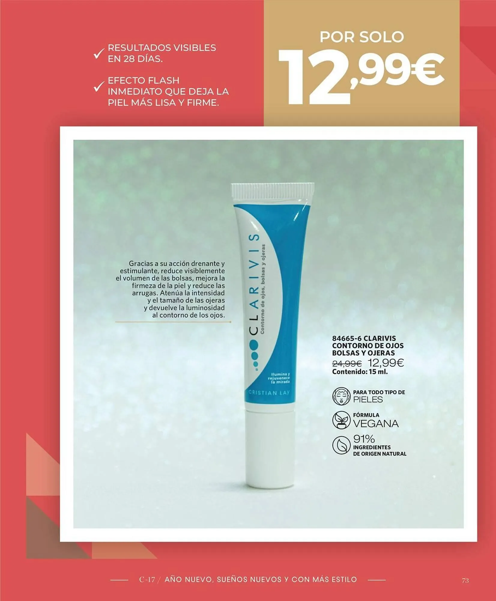 Catálogo de Catálogo Cristian Lay 1 de diciembre al 28 de diciembre 2025 - Página 73