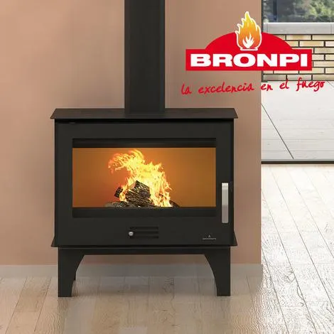 ESTUFA DE LEÑA BRONPI MODELO SENA PLUS