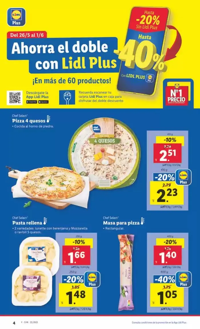 Catálogo de № 1 PRECIO - Ofertas válidas del 26/05 al 01/06 26 de mayo al 1 de junio 2025 - Página 4