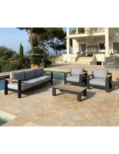 Conjunto de Jardín Gomera Antracita Magestic Garden