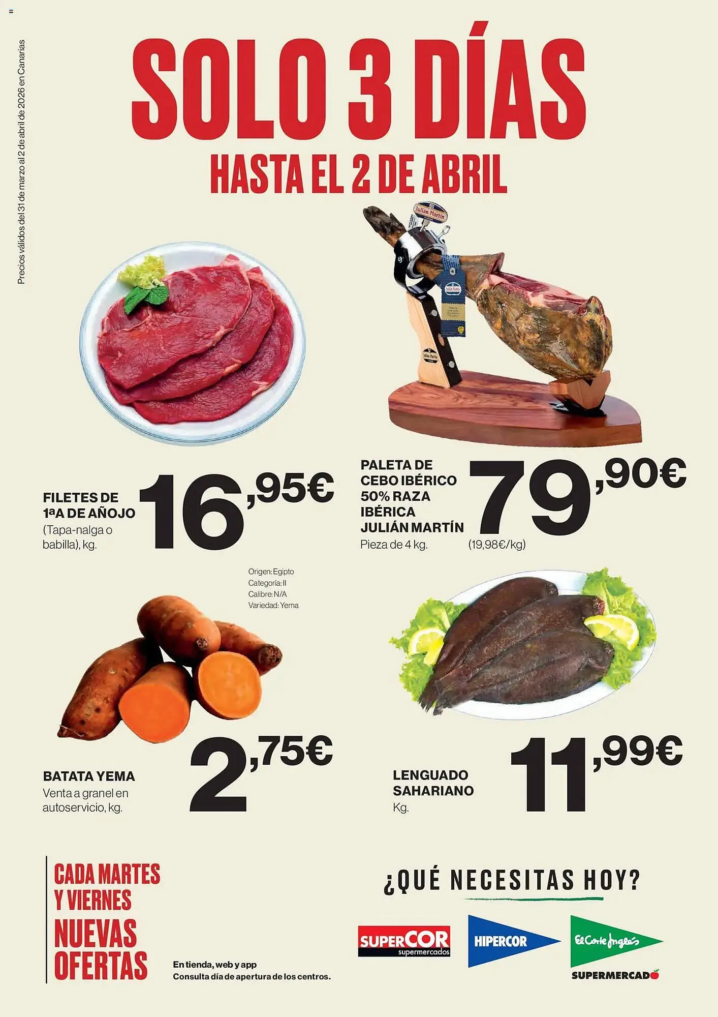 Catálogo de Catálogo Supercor 31 de marzo al 2 de abril 2026 - Página 1