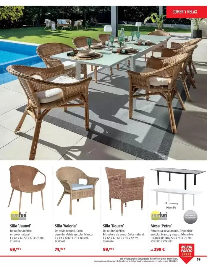 Catálogo de Bauhaus Verano 1 de junio al 31 de agosto 2025 - Página 59