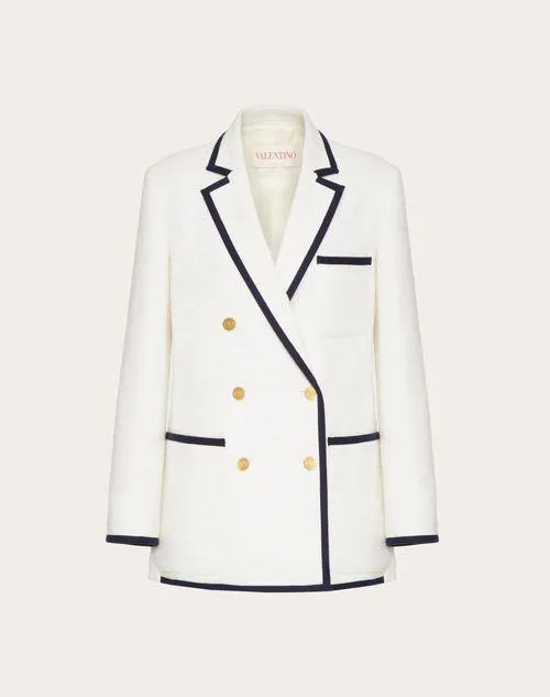 BLAZER DE CRISP TWEED