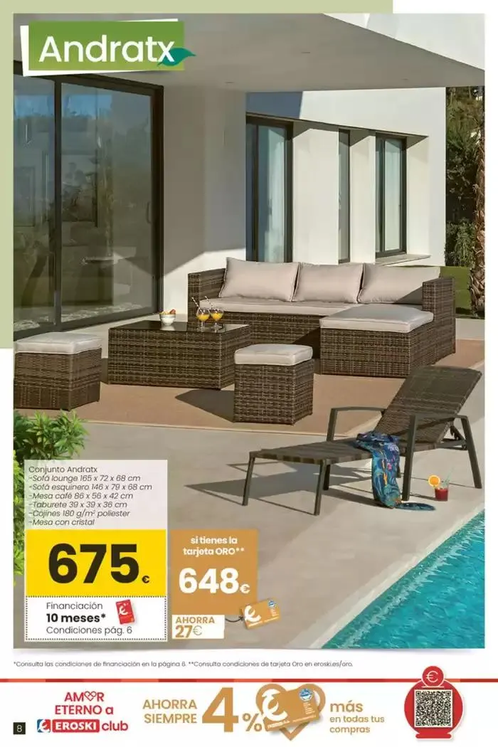 Catálogo de Terraza y jardín  3 de abril al 30 de abril 2025 - Página 8