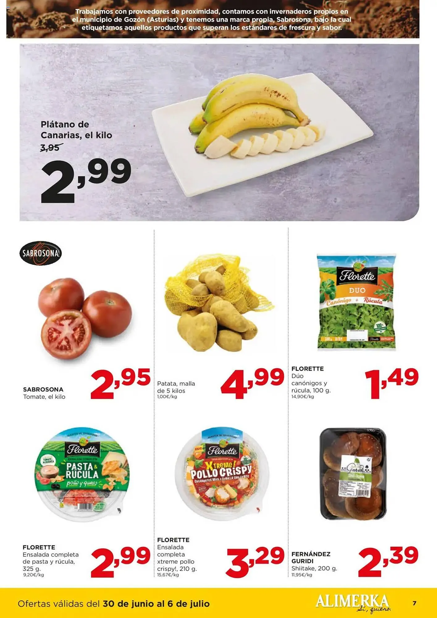 Catálogo de Folleto Alimerka 30 de junio al 6 de julio 2025 - Página 7