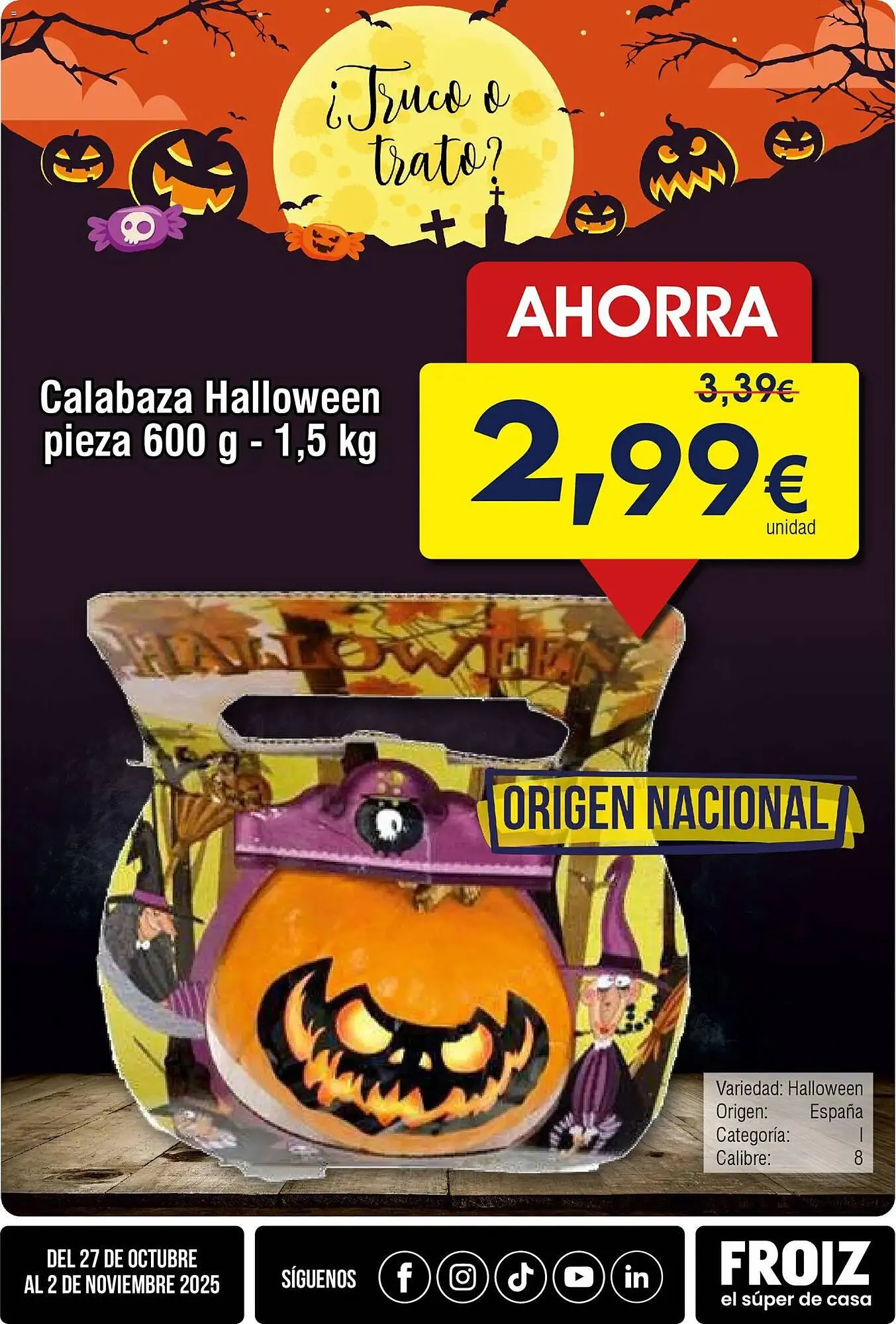 Catálogo de Folleto FROIZ 27 de octubre al 2 de noviembre 2025 - Página 5