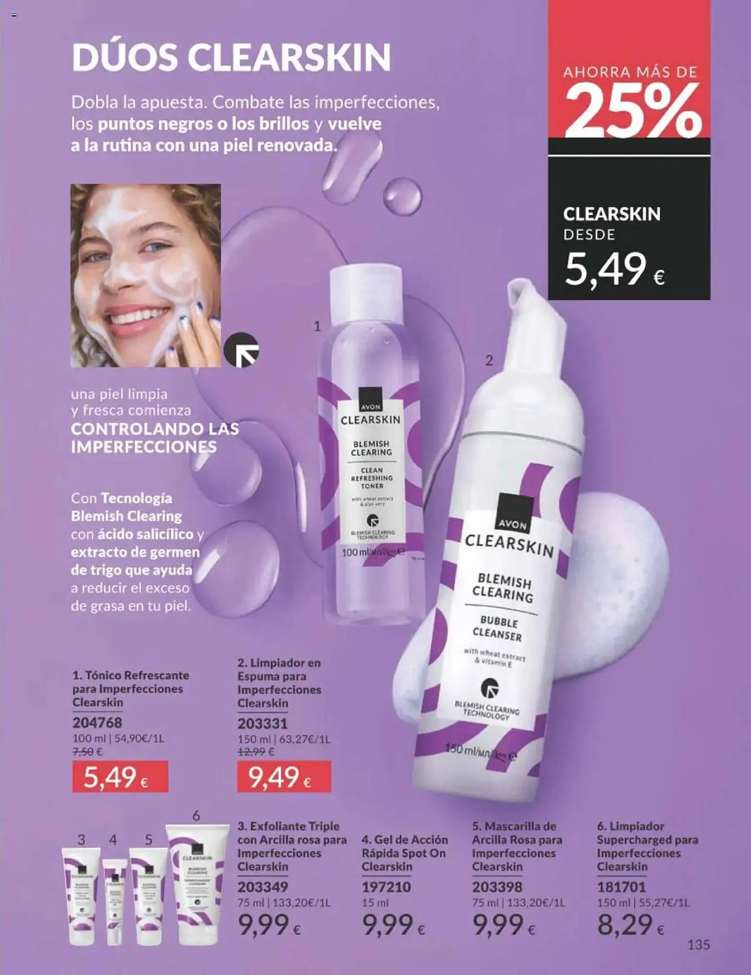 Catálogo de Folleto AVON 1 de septiembre al 30 de septiembre 2025 - Página 135