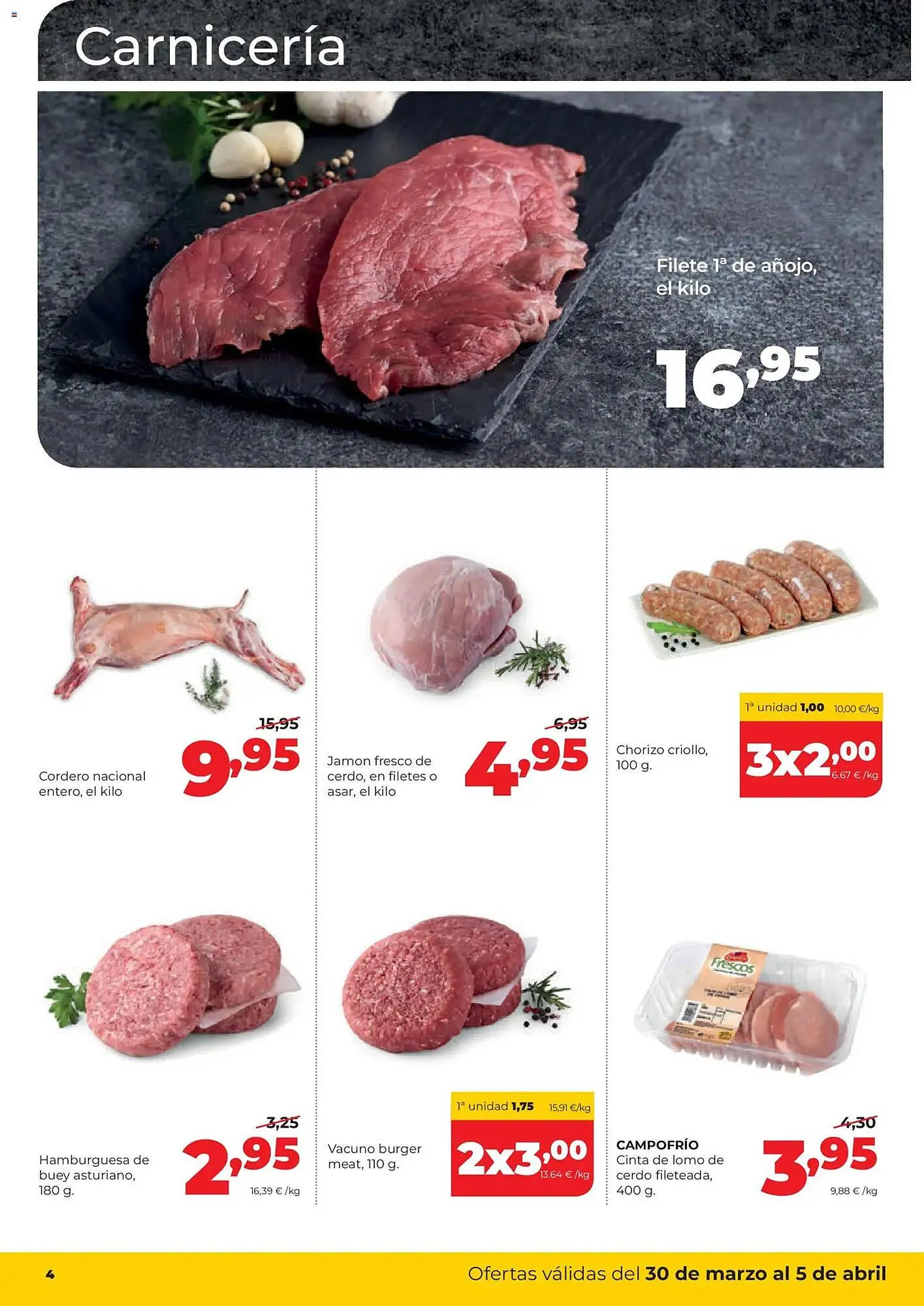 Catálogo de Folleto Alimerka 30 de marzo al 5 de abril 2026 - Página 4