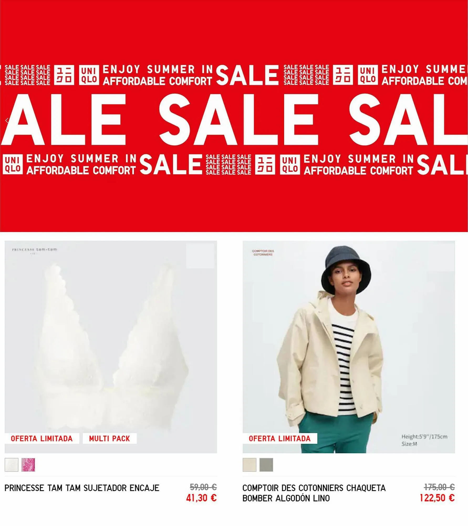 Catálogo de Folleto Uniqlo 28 de junio al 27 de julio 2023 - Página 9