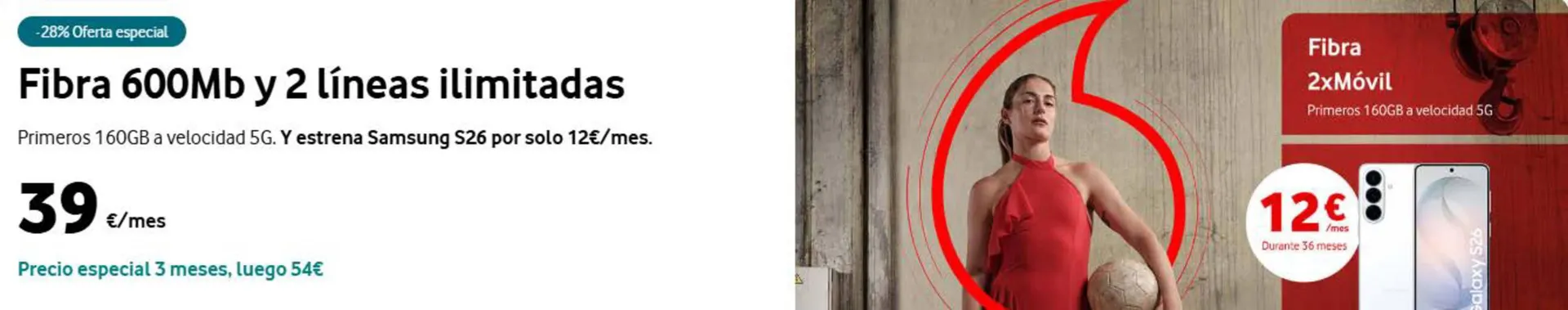 Catálogo de Folleto Vodafone 26 de marzo al 8 de abril 2026 - Página 1