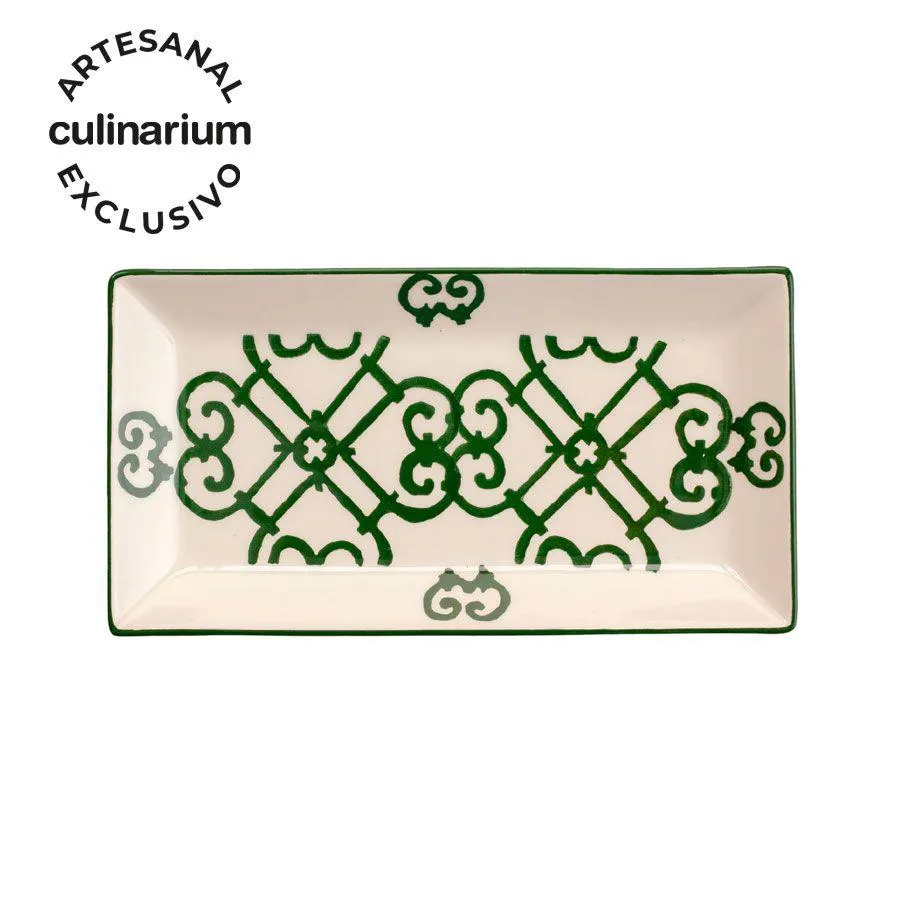 Fuente rectangular Artisan 29x15 cm Culinarium