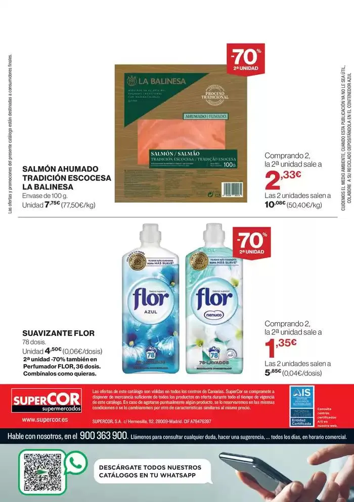 Catálogo de Supercor supermercado ofertas quincenales Canarias 27 de marzo al 9 de abril 2025 - Página 28
