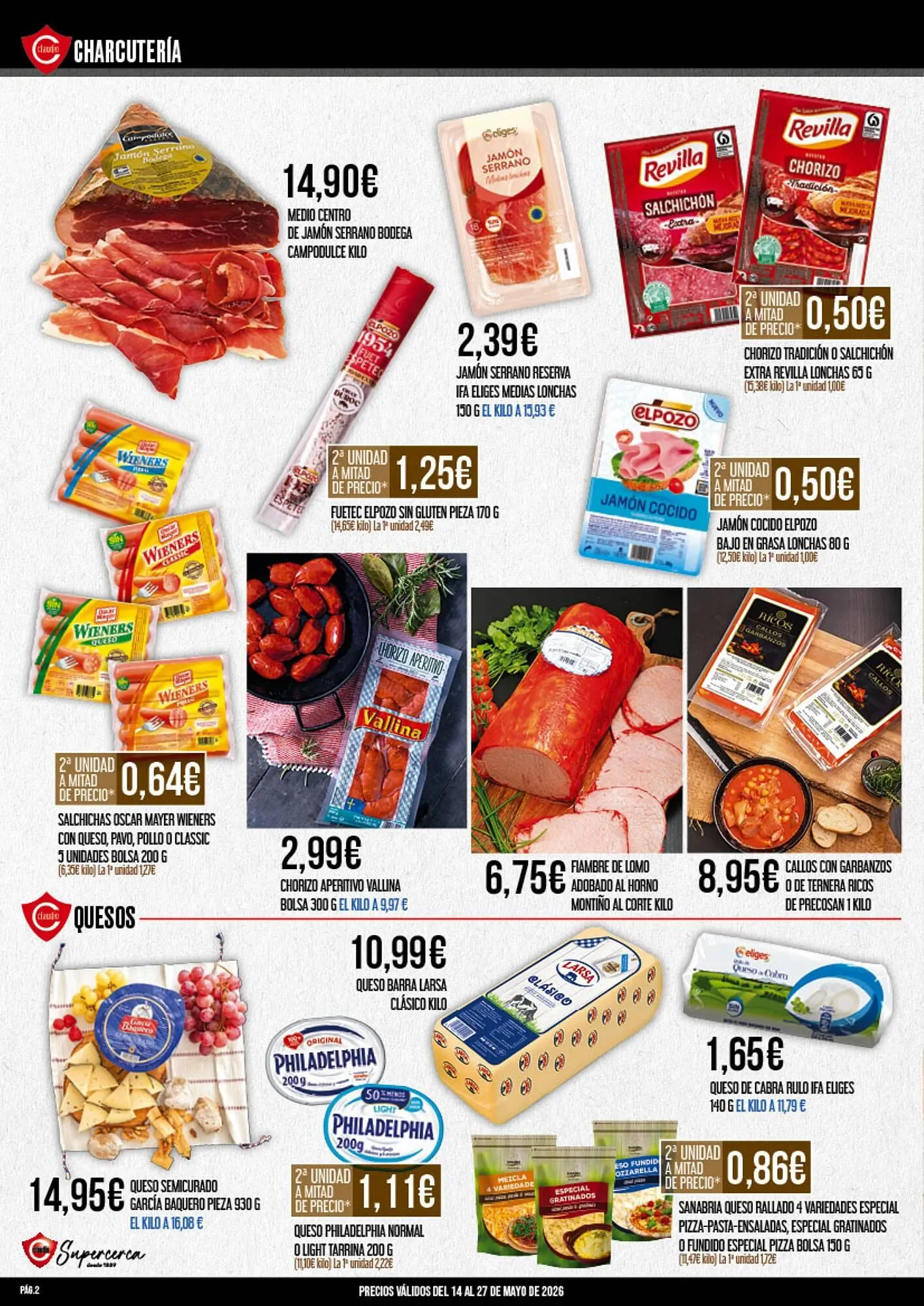 Catálogo de Folleto Claudio 14 de mayo al 27 de mayo 2026 - Página 2
