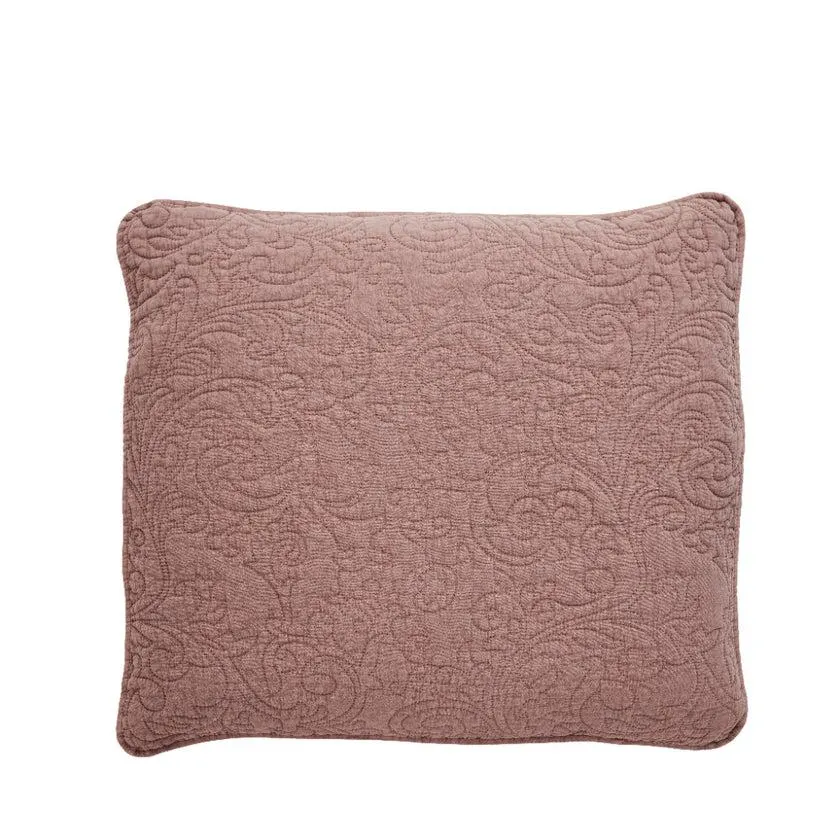 Isabelle cushion cover 60x60 cm. rose tan