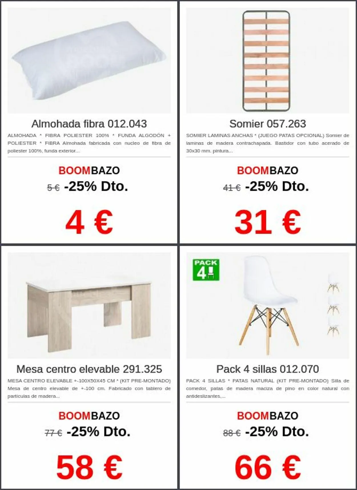 Catálogo de Muebles BOOM Oferta actual 23 de junio al 2 de julio 2025 - Página 1