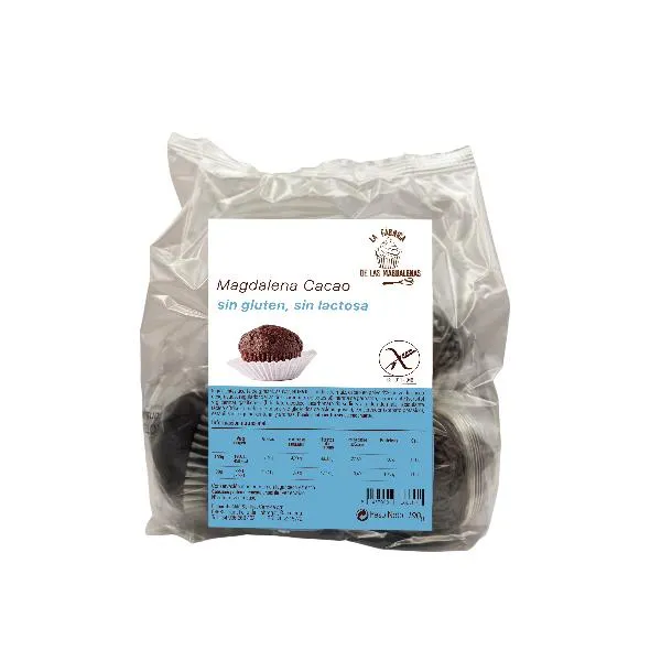 MAGDALENA SIN GLUTEN CHOCO 5U 190G
