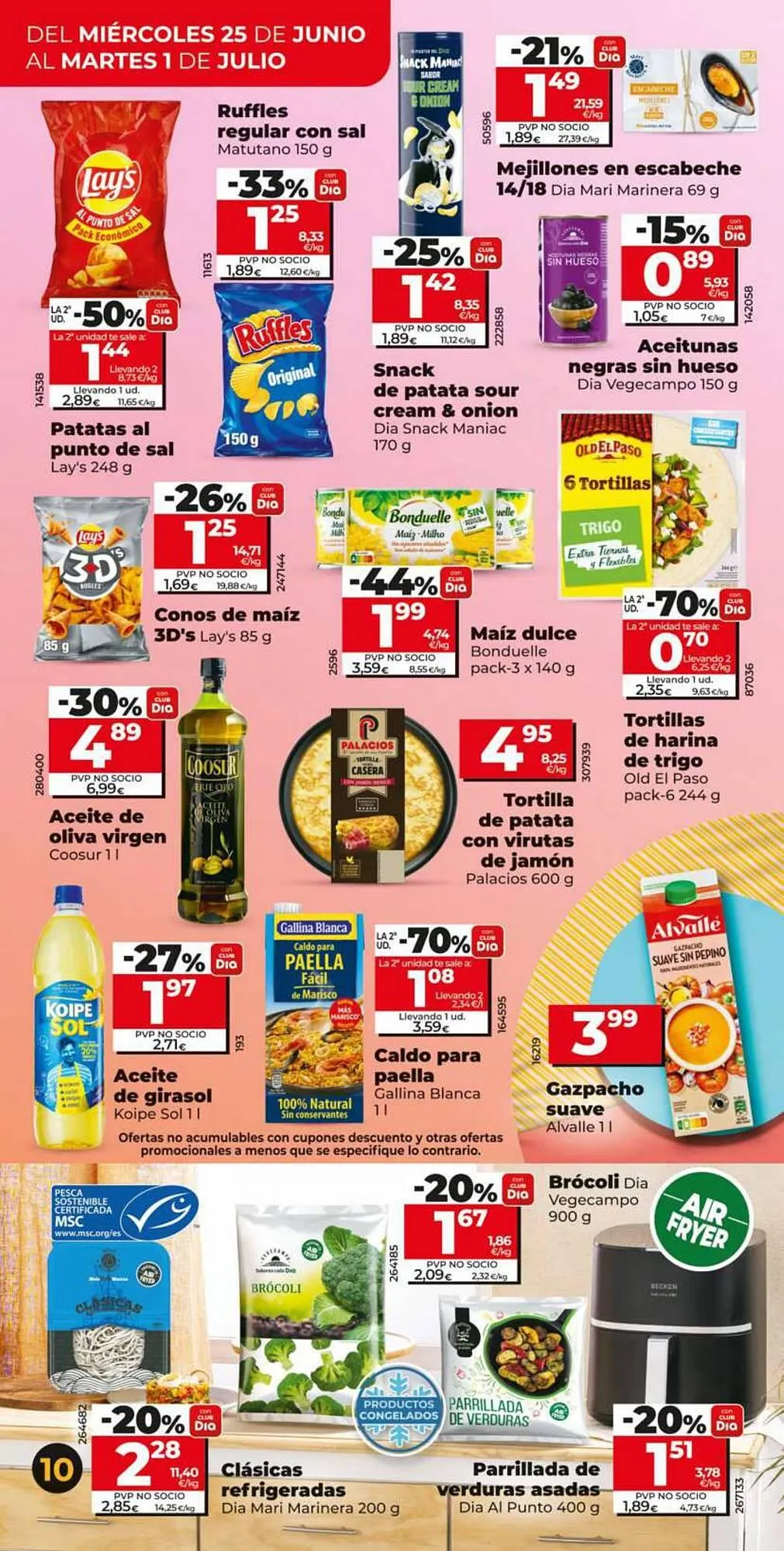 Catálogo de Folleto Maxi Dia 25 de junio al 1 de julio 2025 - Página 10