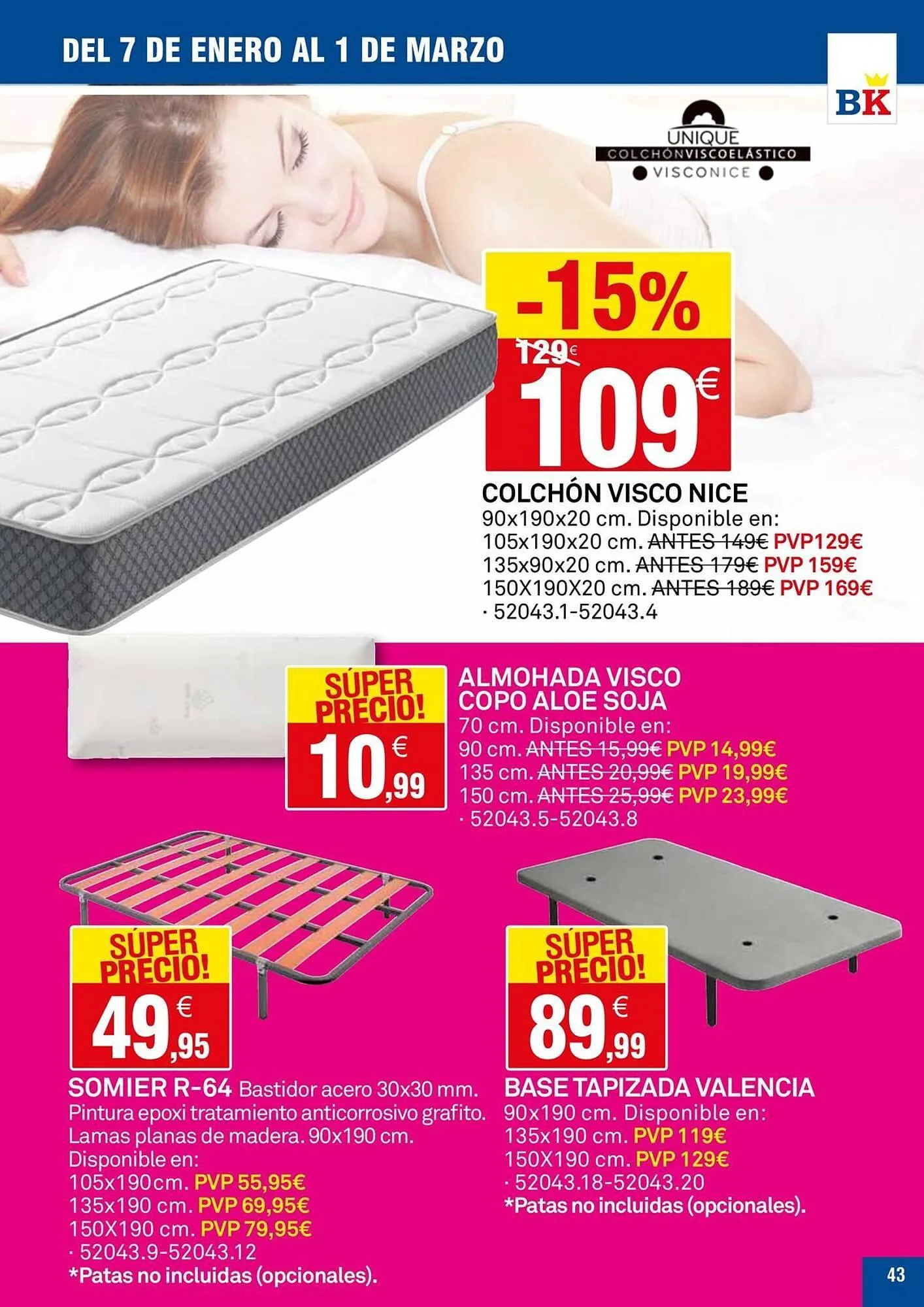 Catálogo de Catálogo Bricoking 7 de enero al 1 de marzo 2026 - Página 43