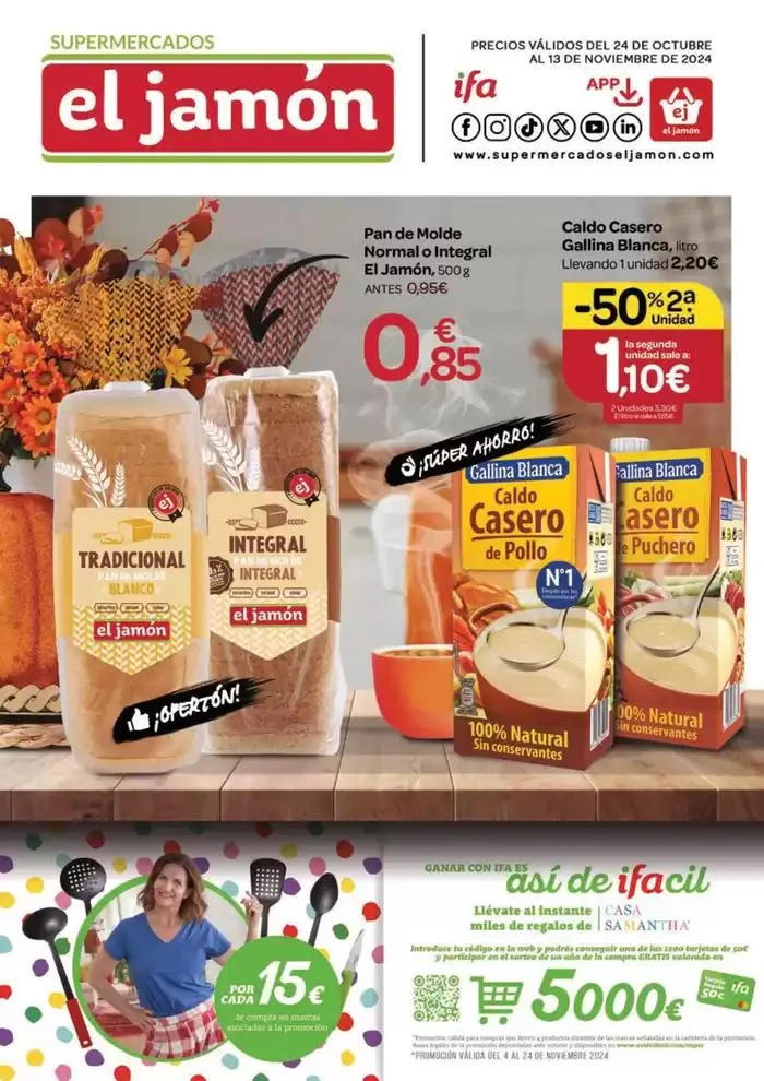 Catálogo de Oferta válida del 24 de octubre al 13 de noviembre de 2024 24 de octubre al 13 de noviembre 2024 - Página 1