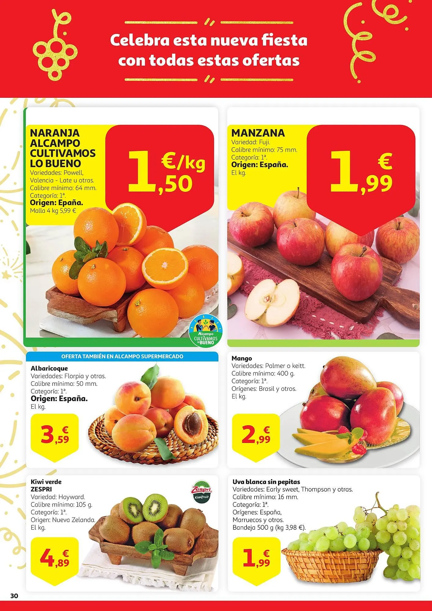 Catálogo de Folleto Alcampo 17 de junio al 30 de junio 2025 - Página 30