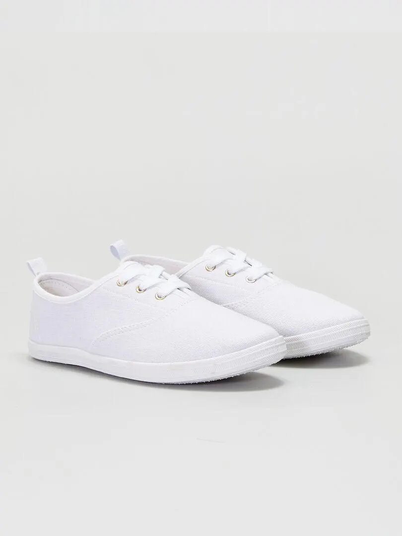 Zapatillas básicas - BLANCO