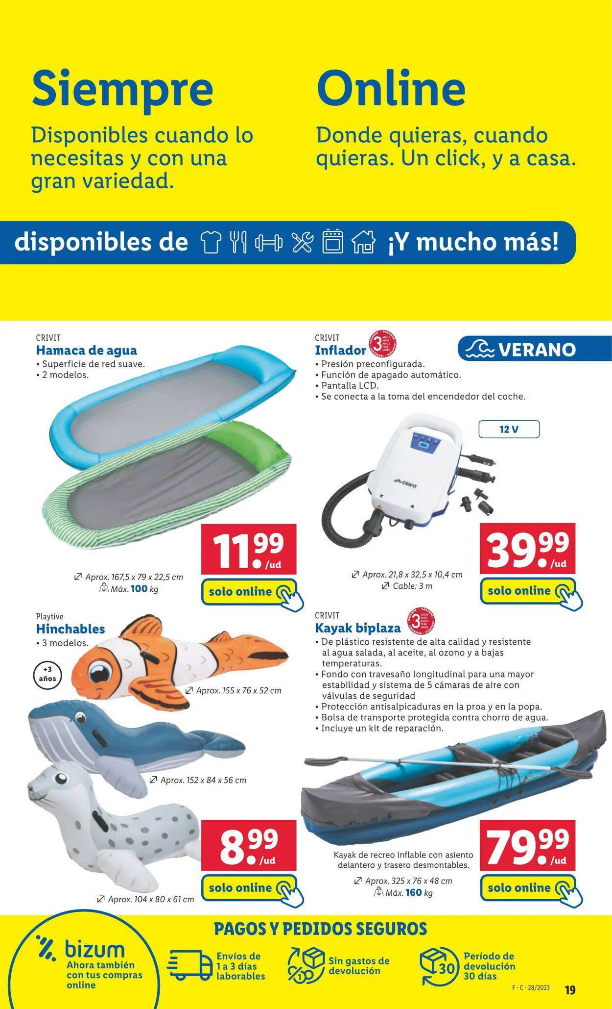 Catálogo de Lidl Oferta actual 13 de julio al 19 de julio 2023 - Página 19