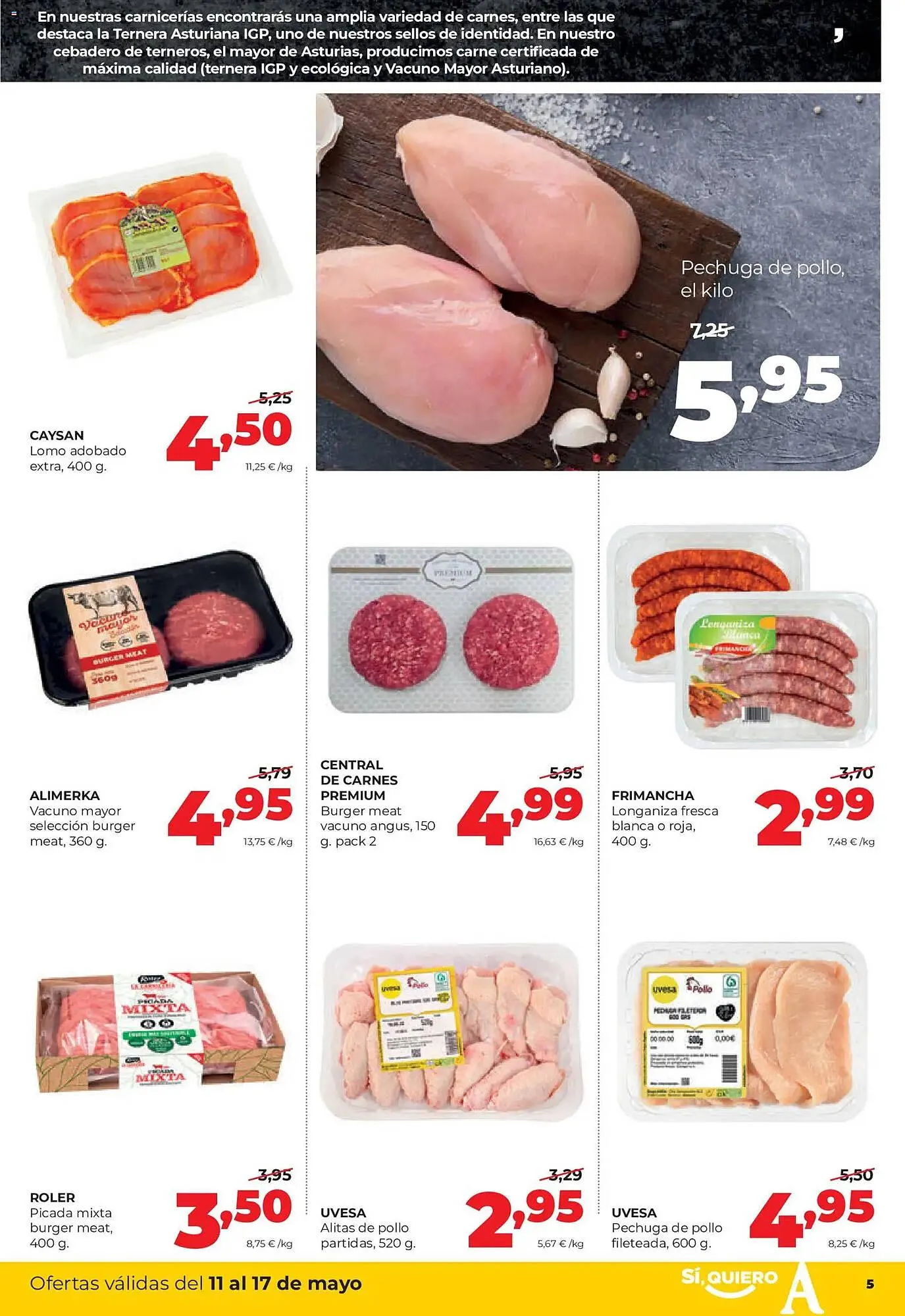 Catálogo de Folleto Alimerka 11 de mayo al 17 de mayo 2026 - Página 5