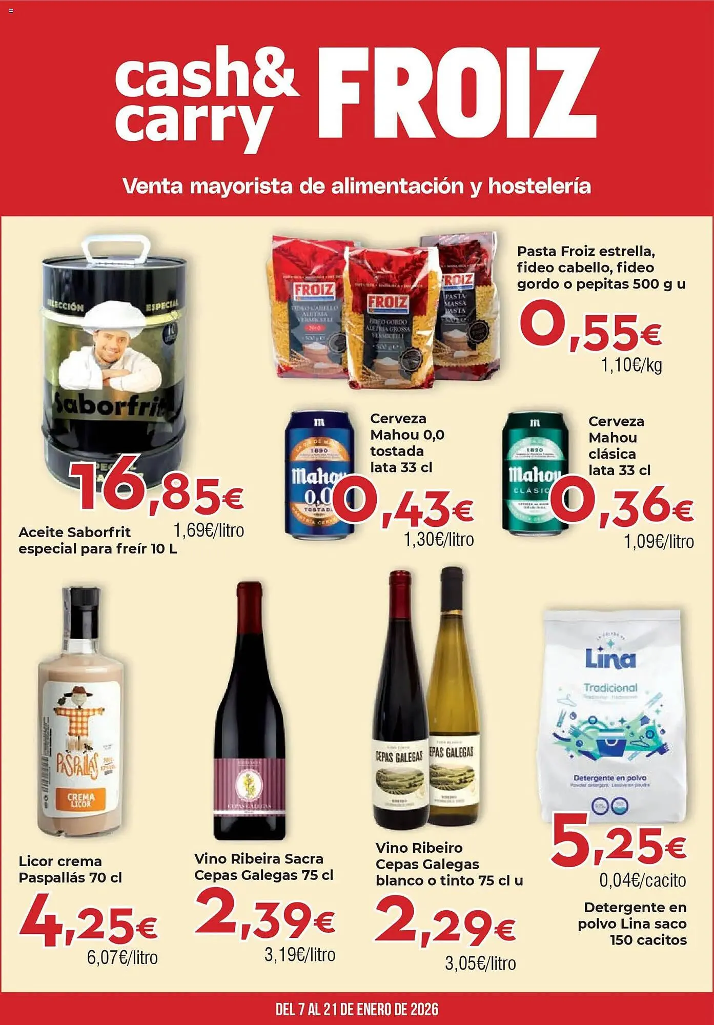 Catálogo de Folleto FROIZ 7 de enero al 21 de enero 2026 - Página 1