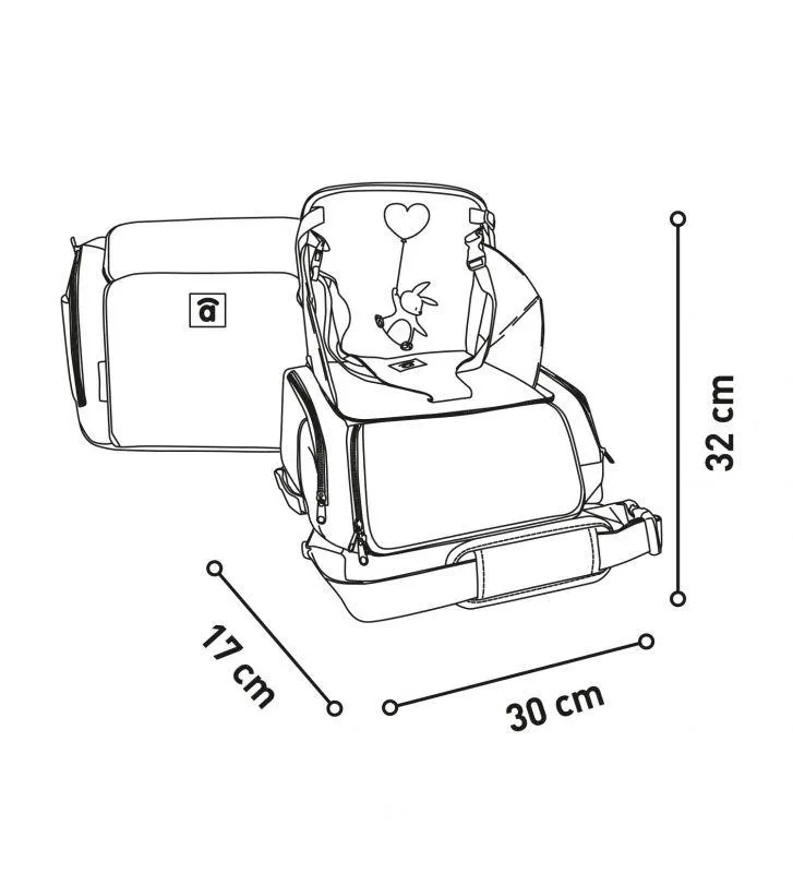 Trona de Viaje - Bolso Sushi Rosa