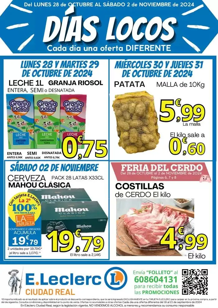 Catálogo de DÍAS LOCOS 29 de octubre al 2 de noviembre 2024 - Página 1