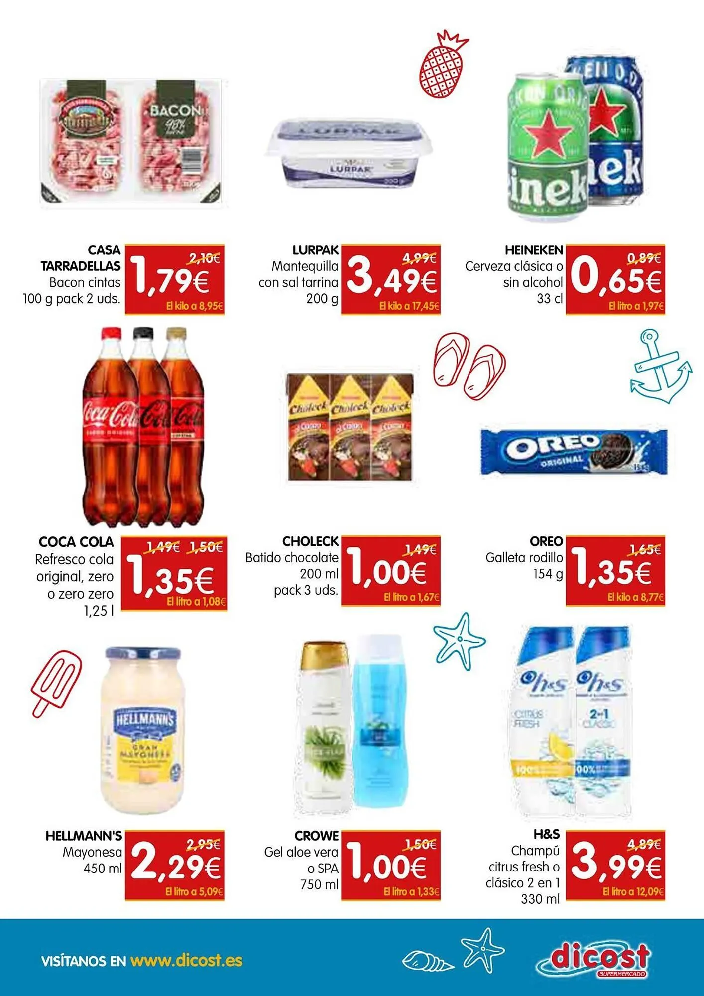 Catálogo de Folleto Dicost 22 de julio al 10 de agosto 2025 - Página 2