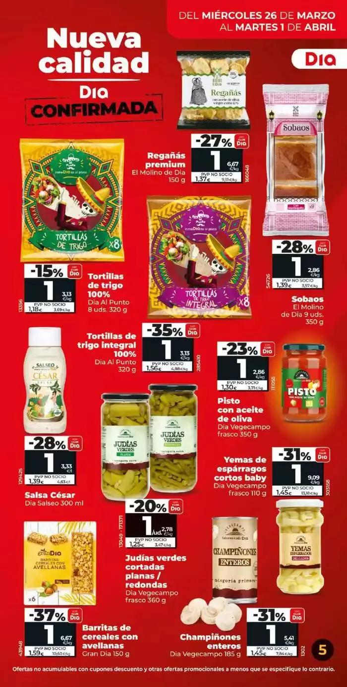 Catálogo de Más de 100 productos a 1€ del 26/03 al 01/04  26 de marzo al 1 de abril 2025 - Página 5