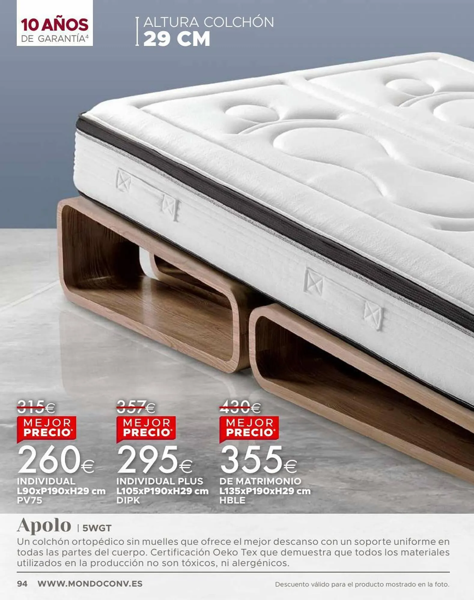 Catálogo de Folleto Mondo Convenienza 1 de junio al 31 de diciembre 2023 - Página 96